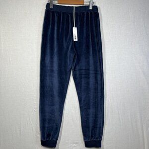 Outerknown Sweatpants Women Small Velour Jogger Pants Drawstring Lounge Portugal